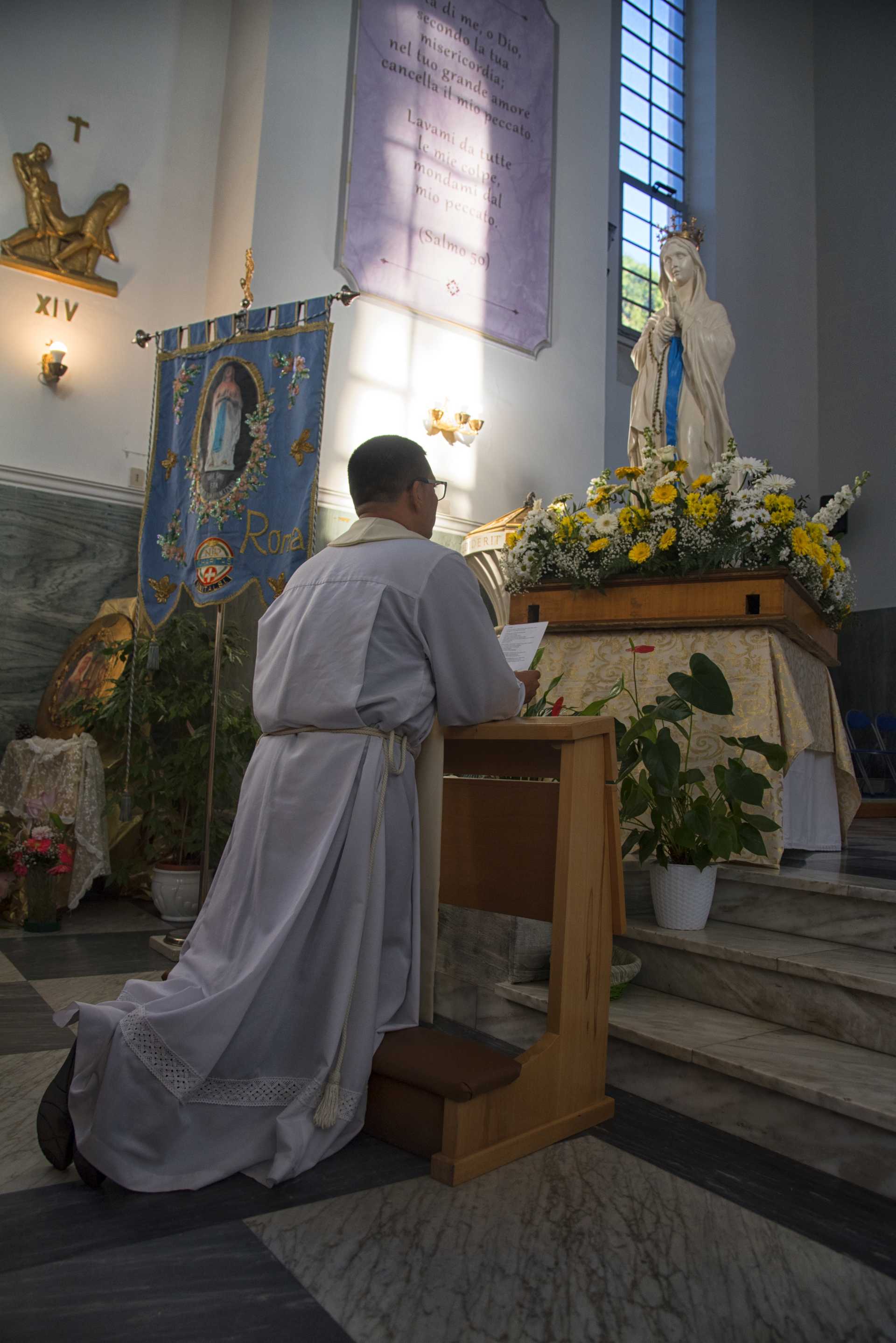 Arrivata la Madonna pellegrina di Lourdes alla Parrocchia di San Nicola